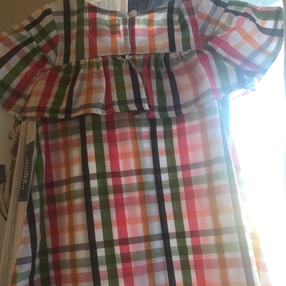 Plaid thin summer dress - Picture 4 of 4